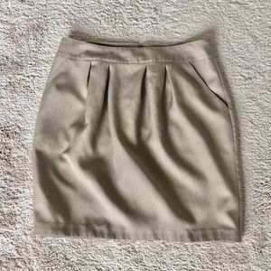 Pleated dressy skirt